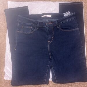 Levi's Women's Midnight Blue Skinny Jeans